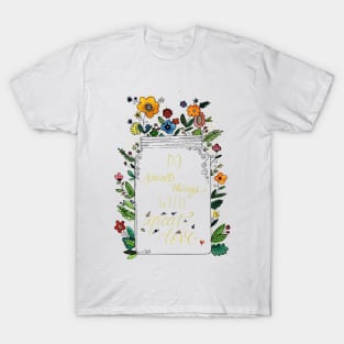 Do Small Things With Great Love T-Shirt